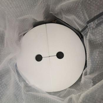 Preview: Thermo-Topfschutz grau Kälteschutz 50x70cm